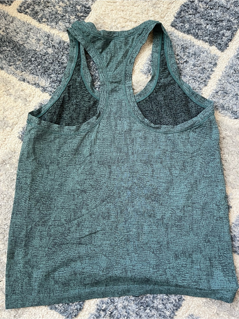 Athleta Teal Racerback Tank - Picture 4 of 4